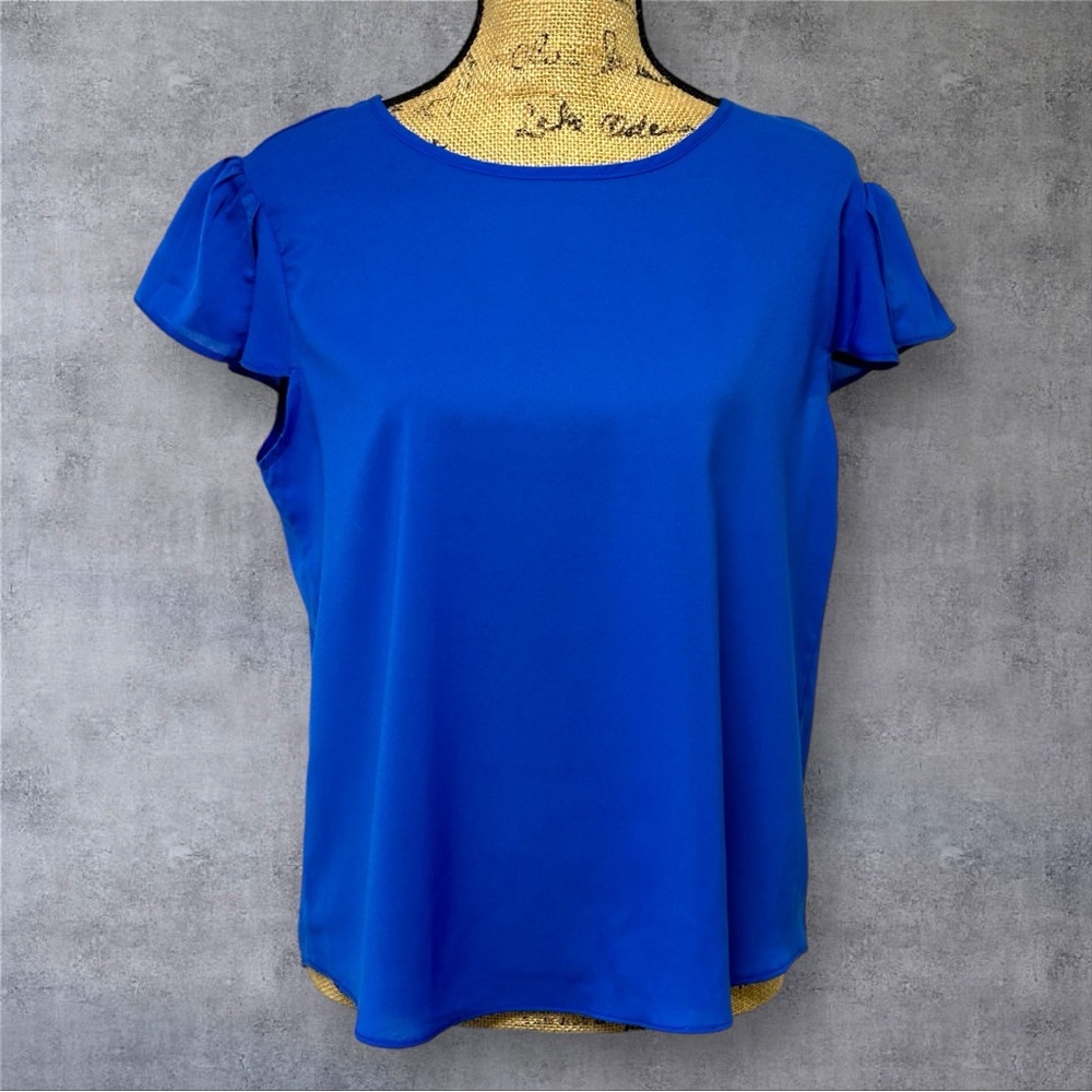 445 - VERTICHE NWT BLUE TOP